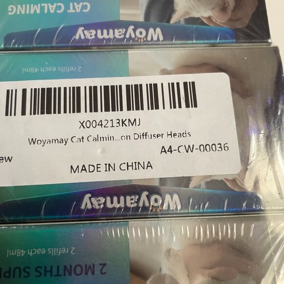 Cat Calming Pheromone Diffuser Refills 3 Pack - Picture 2 of 8